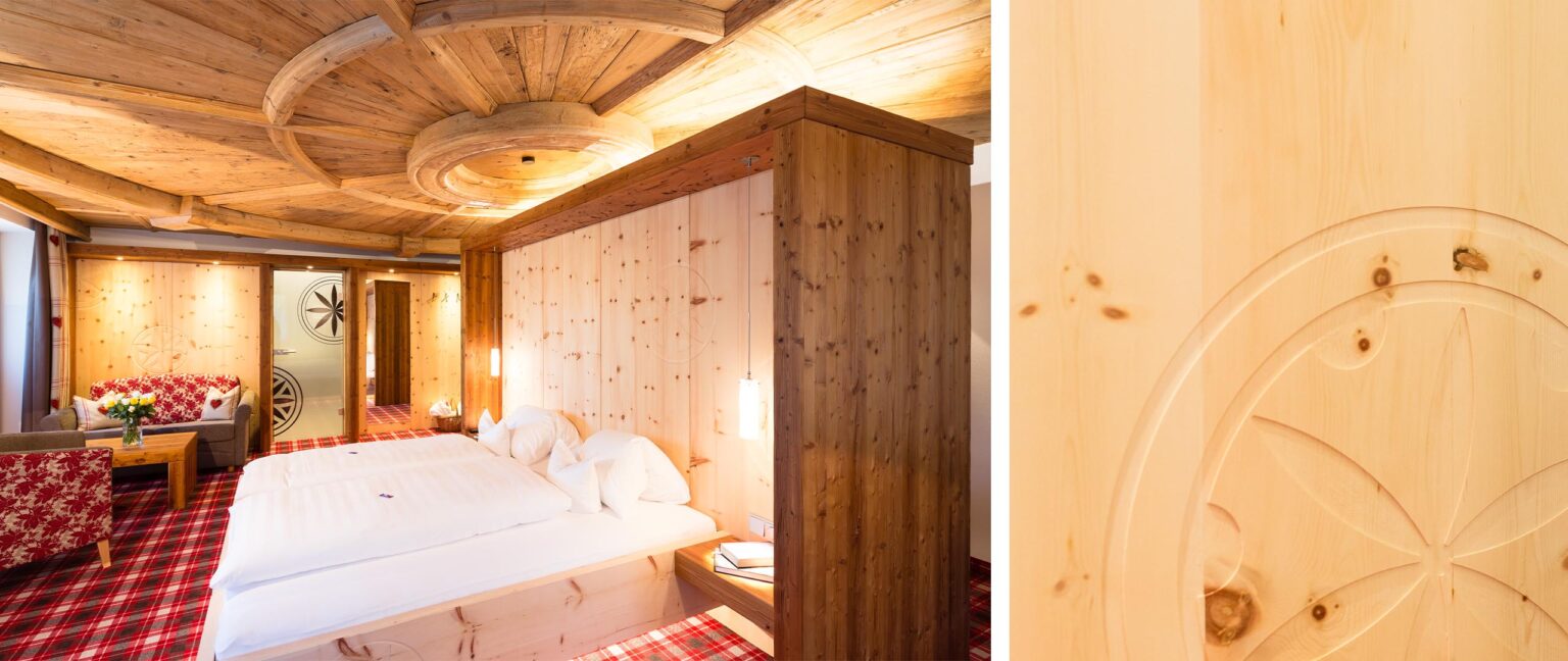 Zimmer im Hotel Solaria in Ischgl