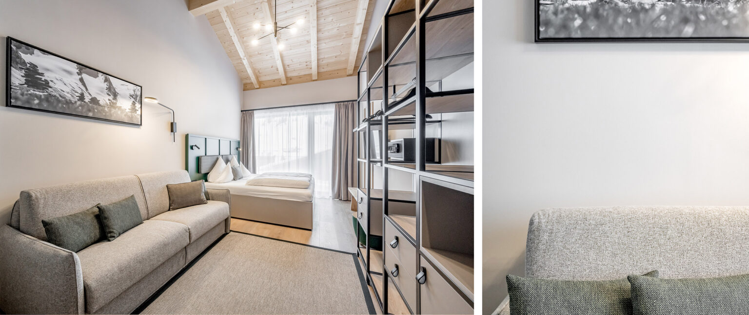 Zimmer im Hotel "The Moss" in Obergurgl im Ötztal