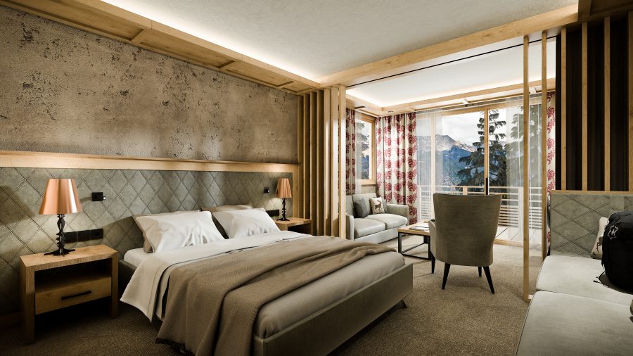 Visualisierung Doppelzimmer