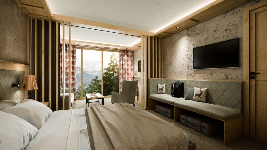 Visualisierung Doppelzimmer