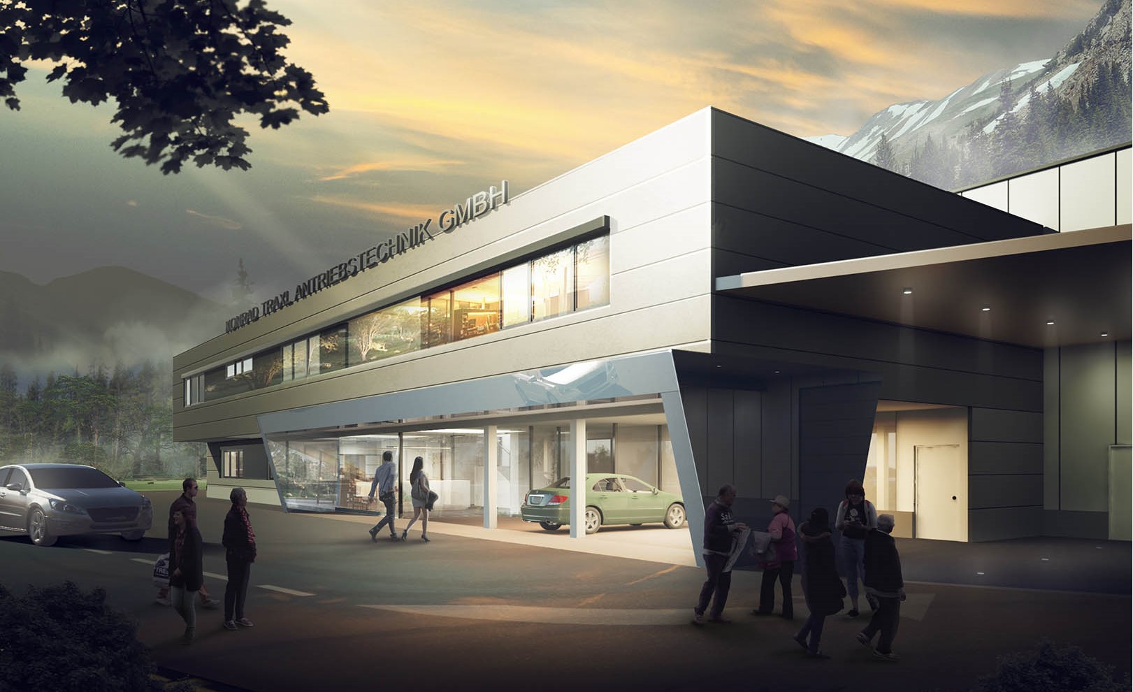 Visualisierung Konrad Trail Antriebstechnik GmbH in Zams